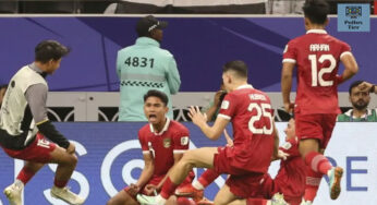 Marselino Cetak Gol Babak 1 Timnas Unggul Versus Arab Saudi