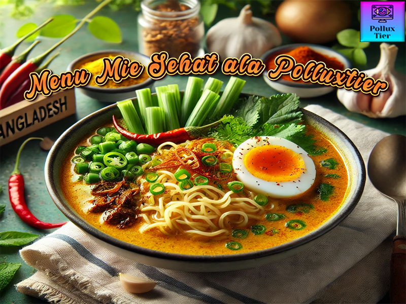 Menu Sehat Mie Bangladesh: Viral Resep Mie Sehat Ala Polluxtier