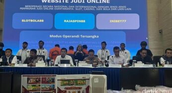 Bareskrim Polri Bongkar Jaringan Judi Online Internasional, Rp 887 Juta Disita