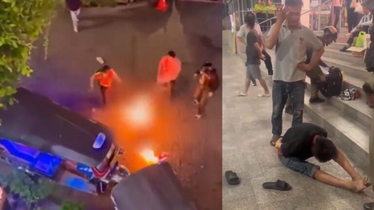 Dua Turis Malaysia Dibakar di Bangkok