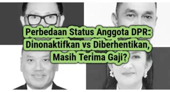 Anggota DPR Dinonaktifkan Tetap Terima Gaji