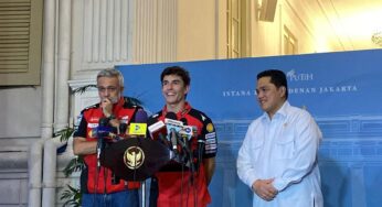 Marc Marquez Temui Presiden Prabowo Sebelum Tampil di MotoGP Mandalika 2025