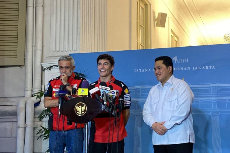 Marc Marquez Temui Presiden Prabowo Sebelum Tampil di MotoGP Mandalika 2025