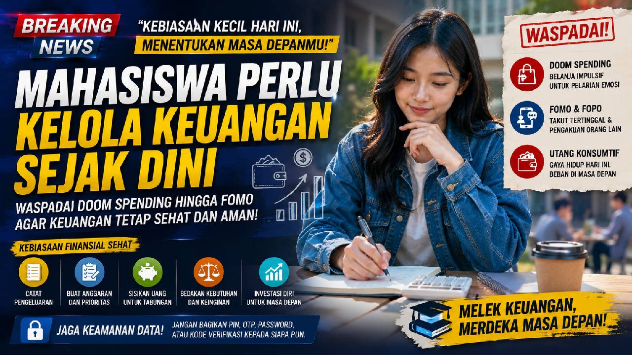 Mahasiswa Perlu Kelola Keuangan Sejak Dini agar Terhindar dari Doom Spending dan FOMO