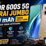 Honor 600S 5G Resmi, Baterai 8.100 mAh Jadi Daya Tarik Utama