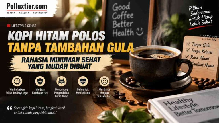 Kopi Hitam Polos Tanpa Tambahan Gula, Rahasia Minuman Sehat yang Mudah Dibuat