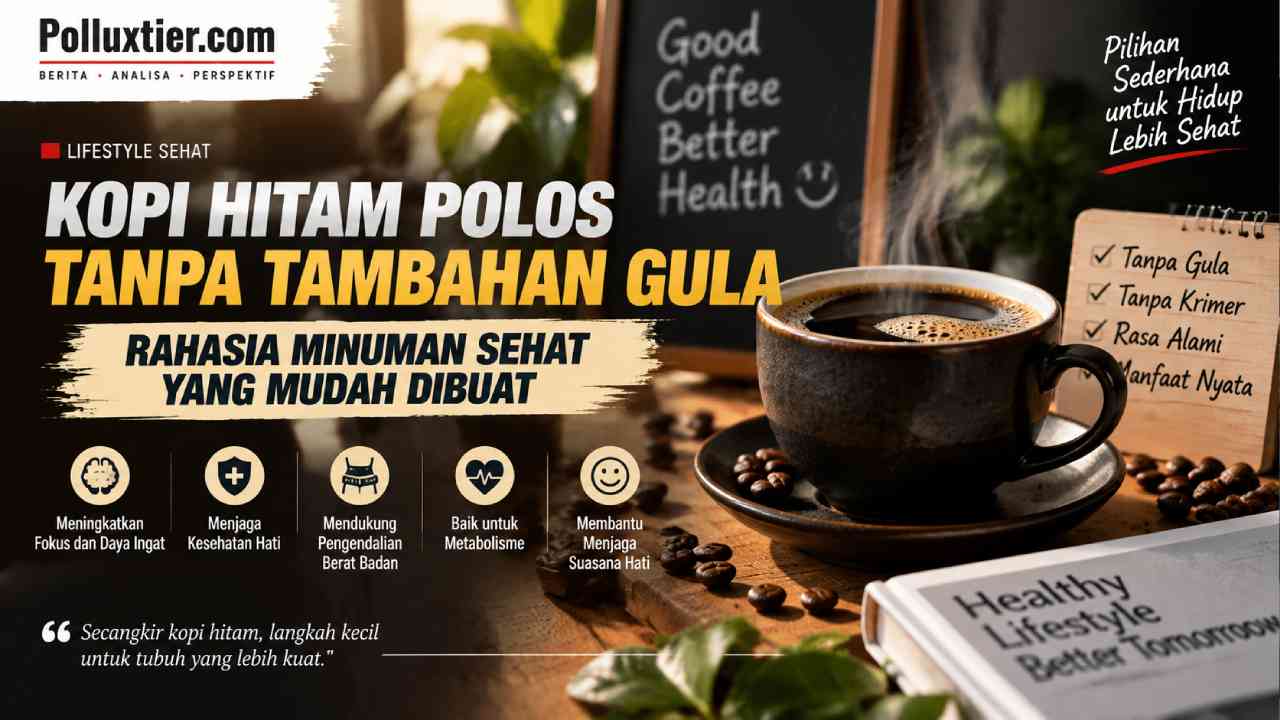 Kopi Hitam Polos Tanpa Tambahan Gula, Rahasia Minuman Sehat yang Mudah Dibuat