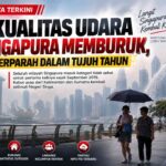 Kualitas Udara Singapura Memburuk, Terparah dalam Tujuh Tahun