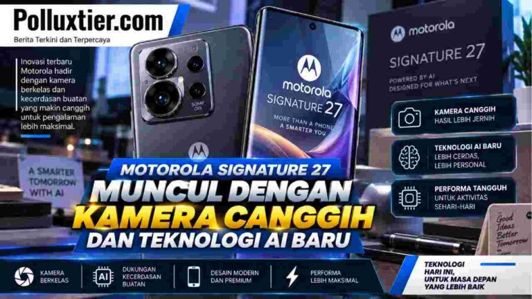 Motorola Signature 27 Muncul dengan Kamera Canggih dan Teknologi AI Baru
