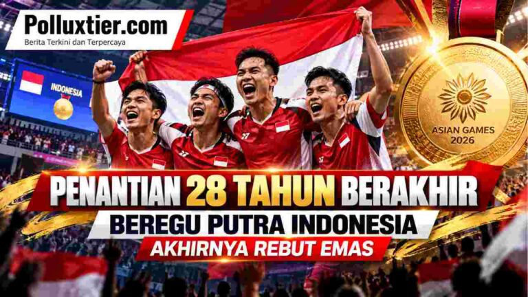 Penantian 28 Tahun Berakhir, Beregu Putra Indonesia Akhirnya Rebut Emas