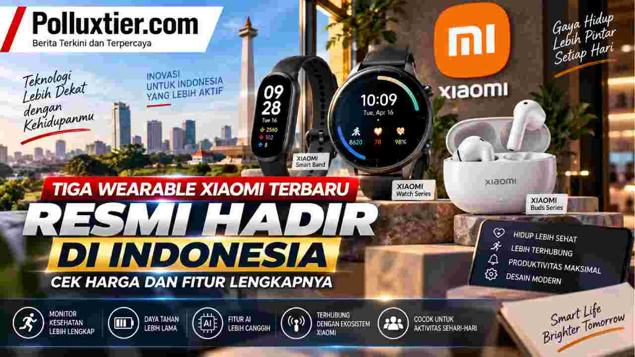 Tiga Wearable Xiaomi Terbaru Resmi Hadir di Indonesia, Cek Harga dan Fitur