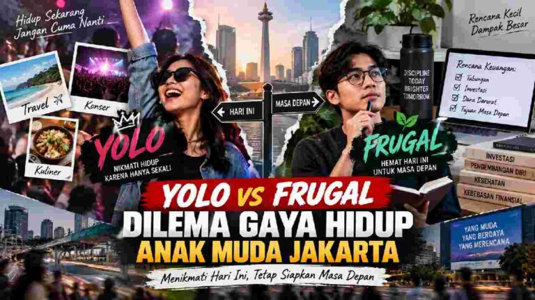 YOLO dan Frugal Living, Dilema Finansial Anak Muda Jakarta