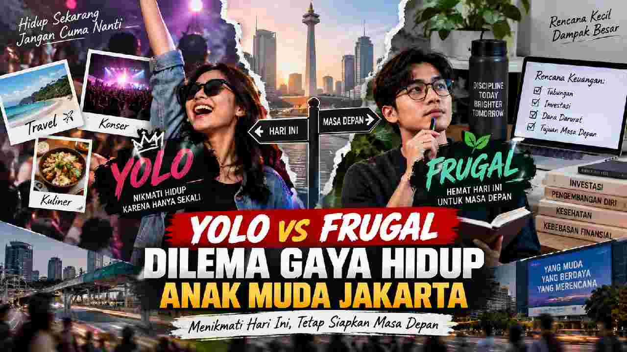YOLO dan Frugal Living, Dilema Finansial Anak Muda Jakarta