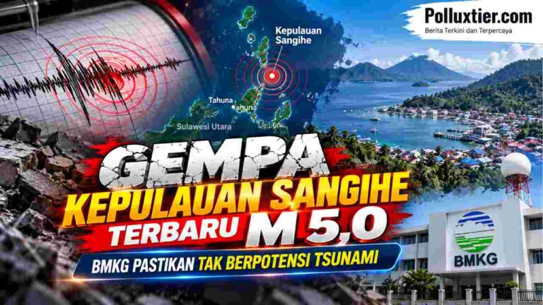 Gempa Kepulauan Sangihe Terbaru M 5,0, BMKG Pastikan Tak Berpotensi Tsunami