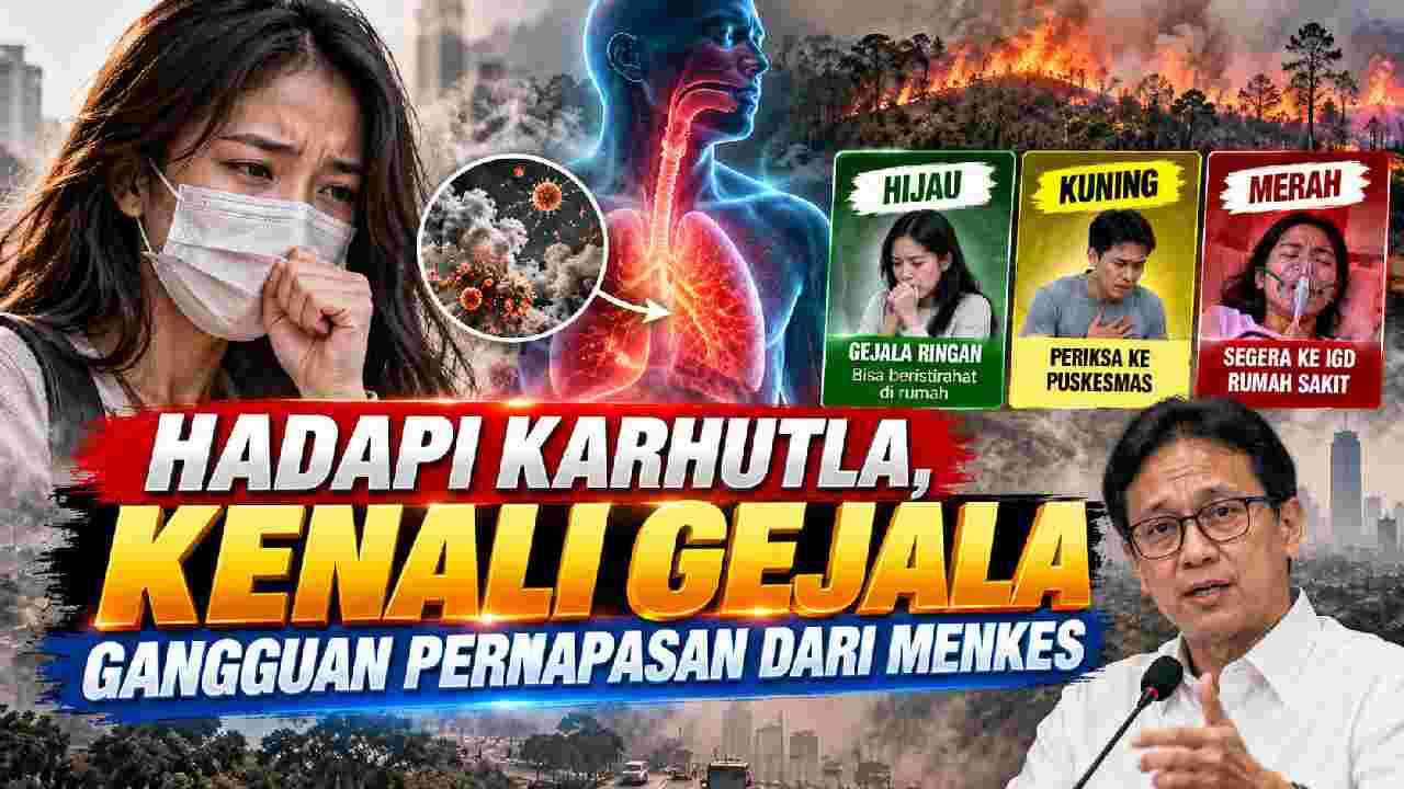Hadapi Karhutla, Kenali Gejala Gangguan Pernapasan Sebelum Terlambat