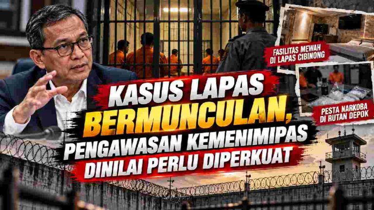 Kasus Lapas Bermunculan, Pengawasan Kemenimipas Dinilai Perlu Diperkuat