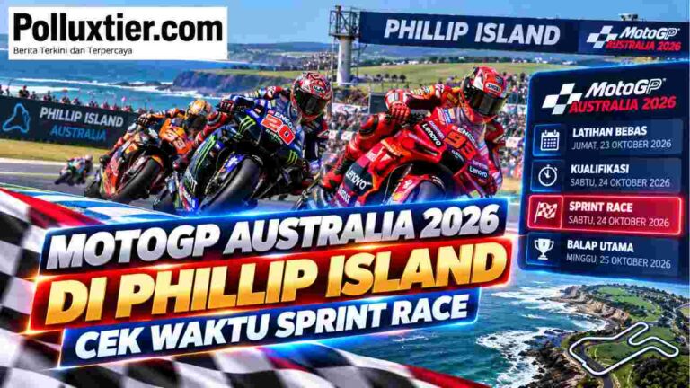 MotoGP Australia 2026 di Phillip Island Cek Waktu Sprint Race