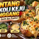 Resep Kentang Brokoli Keju Panggang, Creamy Lumer dan Praktis Dibuat