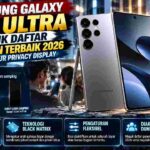 Samsung Galaxy S26 Ultra Masuk Daftar Penemuan Terbaik 2026 Berkat Privacy Display
