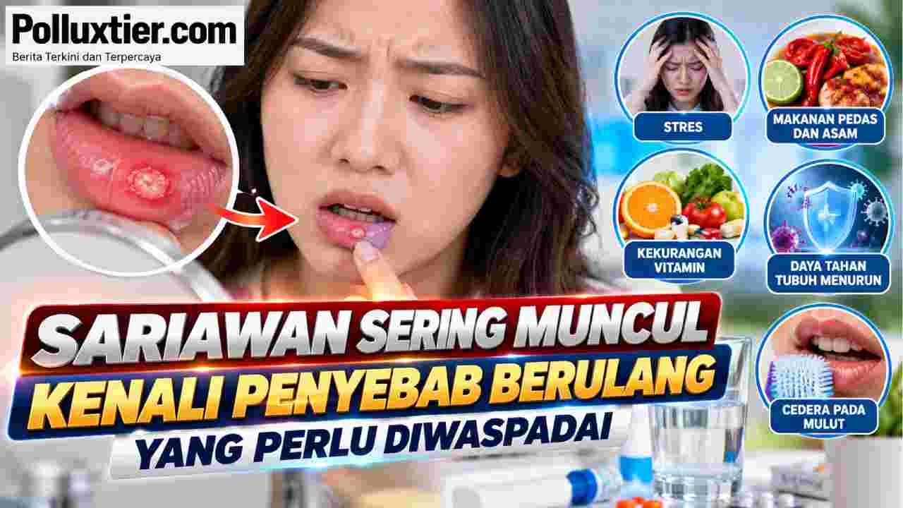 Sariawan Sering Muncul Kenali Penyebab Berulang yang Perlu Diwaspadai