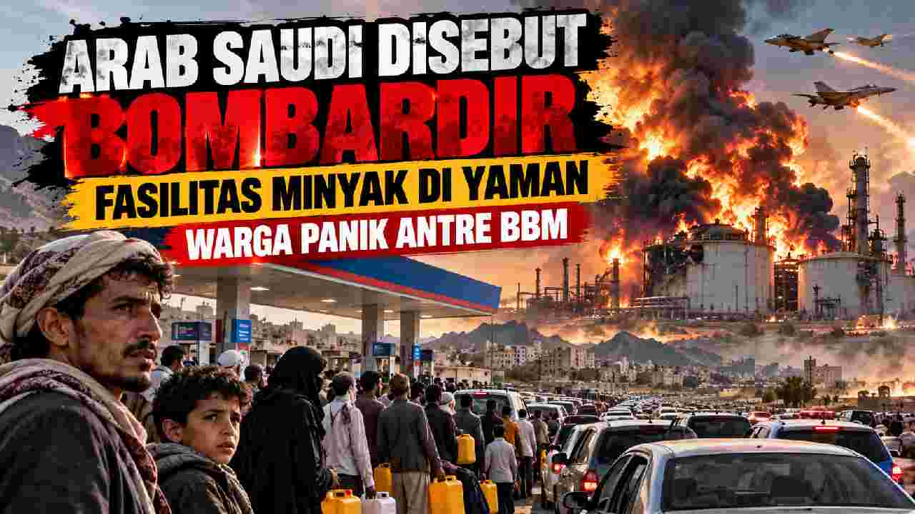 Serangan Fasilitas Minyak Yaman Picu Kepanikan, Warga Sanaa Antre BBM